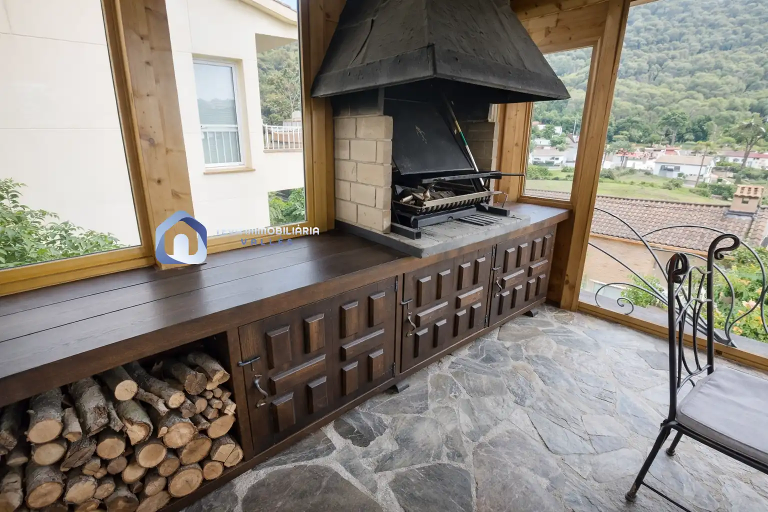 Terraza de Casa o chalet en venta en Sant Fost de Campsentelles con Calefacción, Terraza y Trastero