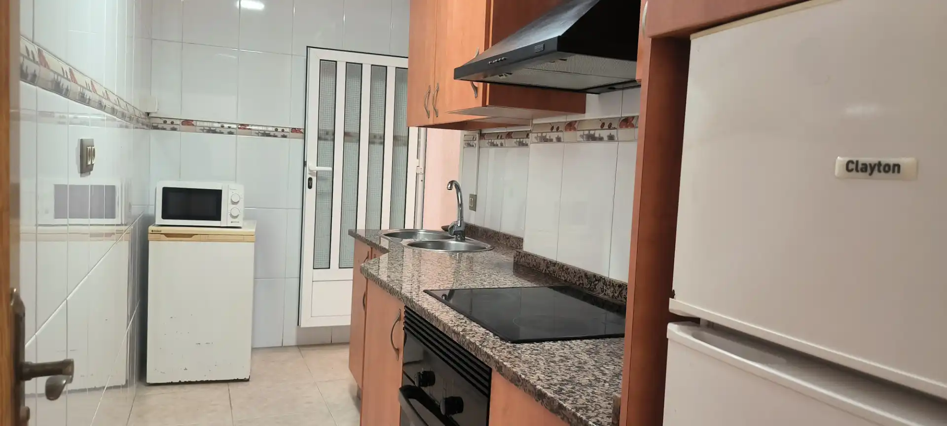 Kitchen of Flat for sale in Almería  with Air Conditioner, Furnished and Oven