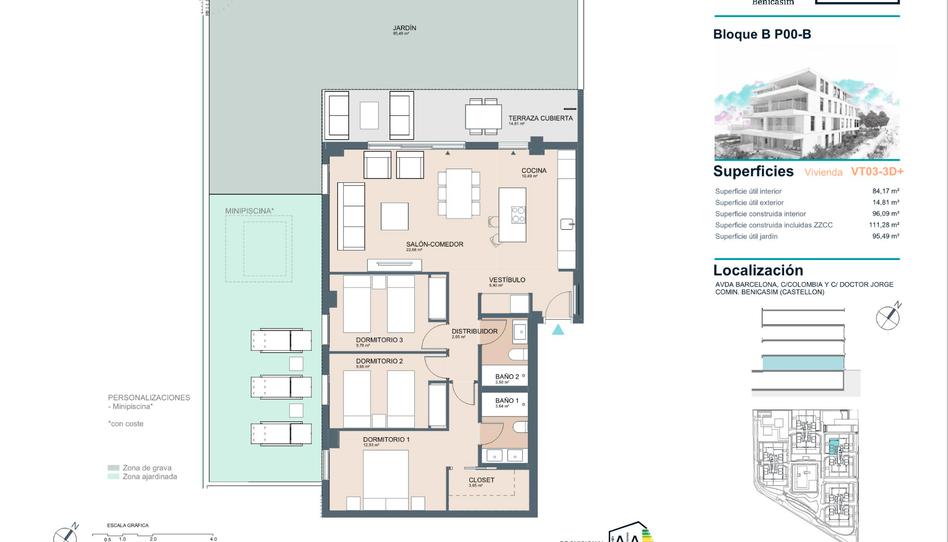 Photo 1 from new construction home in Flat for sale in Avinguda Barcelona, 41, Torreón - La Almadraba, Castellón