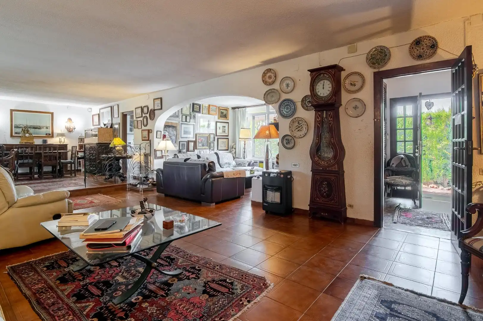 Sala d'estar de Casa o xalet en venda en Castellón de la Plana / Castelló de la Plana amb Calefacció, Jardí privat i Terrassa
