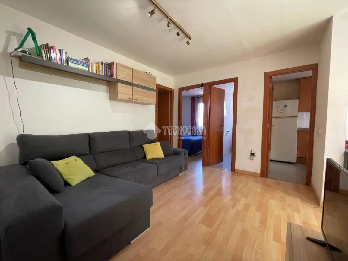 Sala de estar de Piso en venta en Mataró con Parquet y Balcón