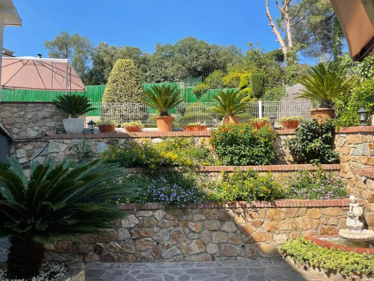 Garden of Houses for sale in Vidreres  with Air Conditioner, Heating and Private garden