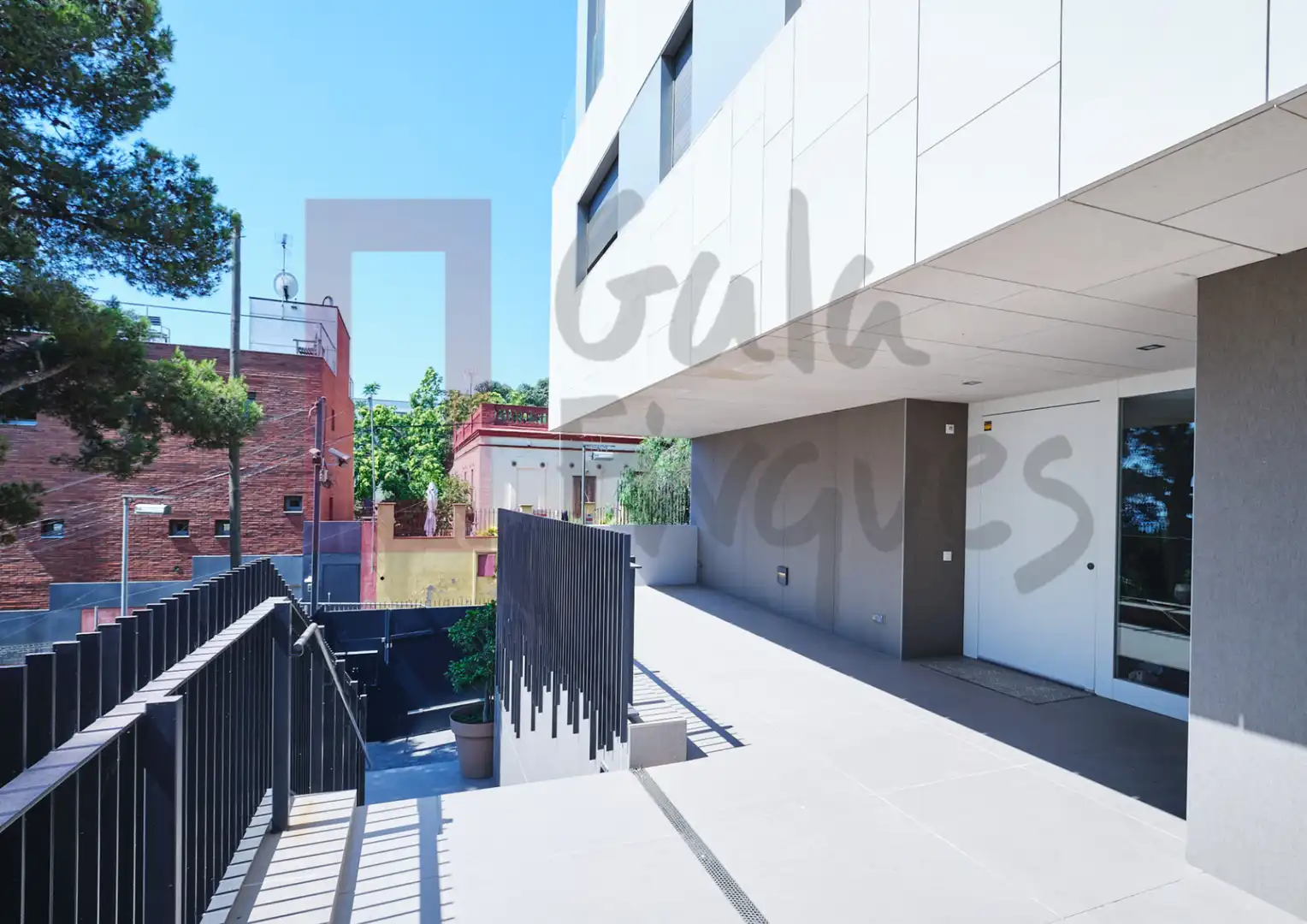 Vista exterior de Casa o chalet en venta en Barcelona con Aire acondicionado, Calefacción y Parquet