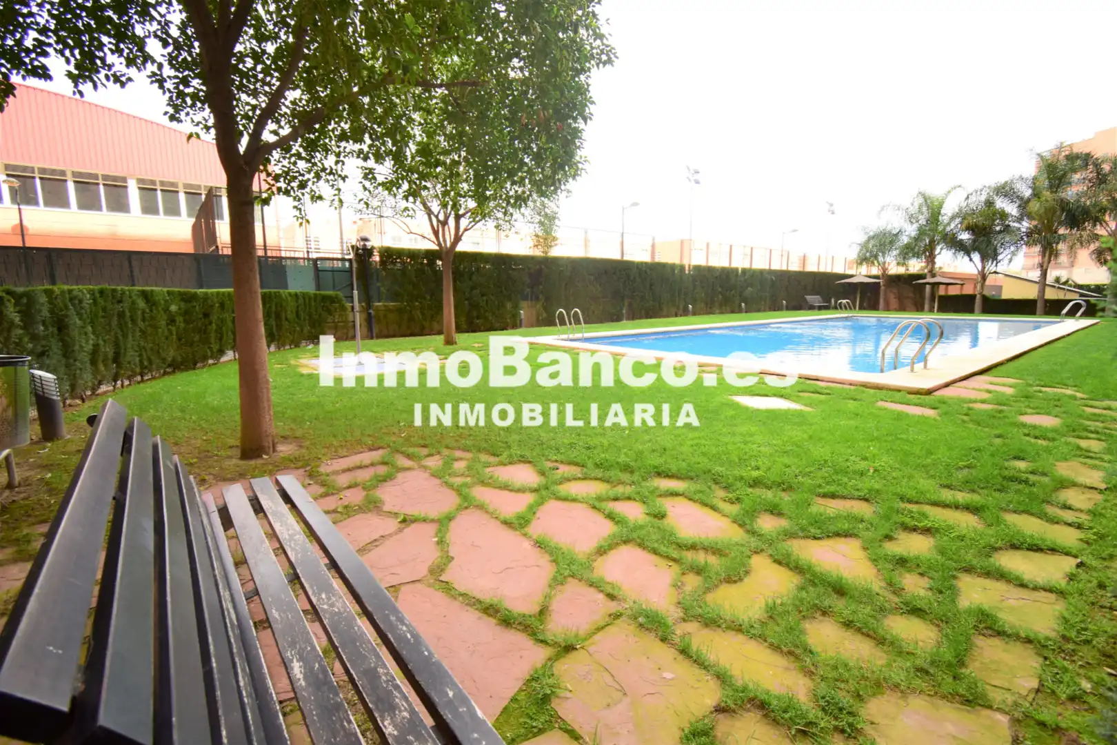 Jardín de Piso de alquiler en Valencia con Aire acondicionado, Calefacción y Terraza