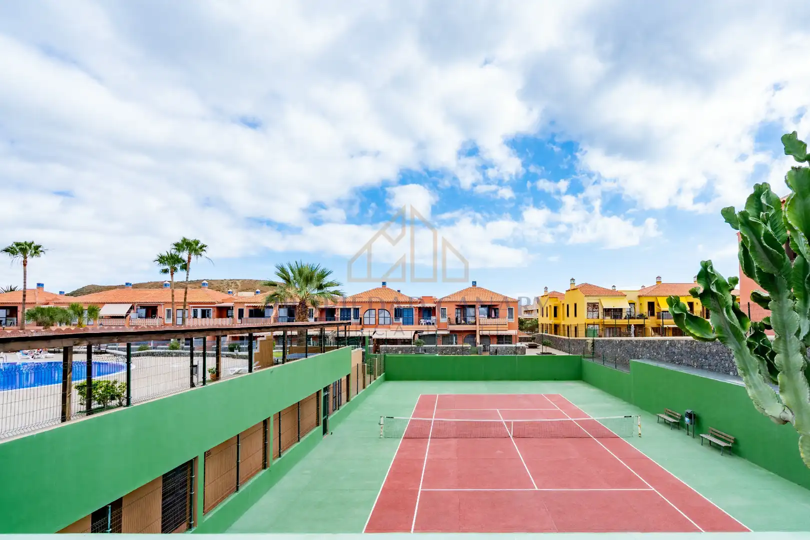 Exterior view of Flat for sale in Arona  with Air Conditioner, Terrace and Furnished