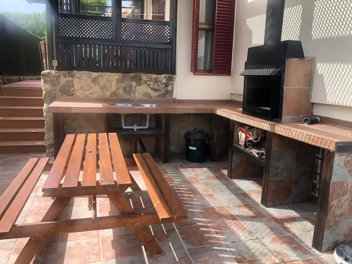 Terrassa de Casa o xalet en venda en Chiclana de la Frontera amb Aire condicionat, Calefacció i Jardí privat