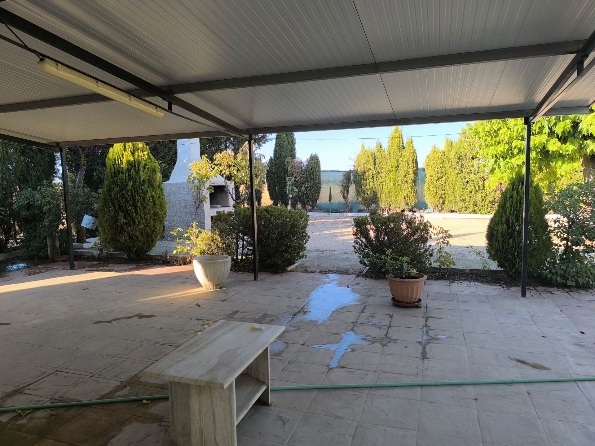 Terrasse von Country house zum verkauf in  Albacete Capital mit Privatgarten und Terrasse