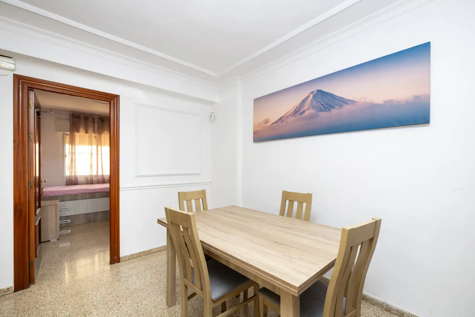 Esszimmer von Wohnung zur Miete in Granada mit Klimaanlage, Möbliert und Waschmaschine