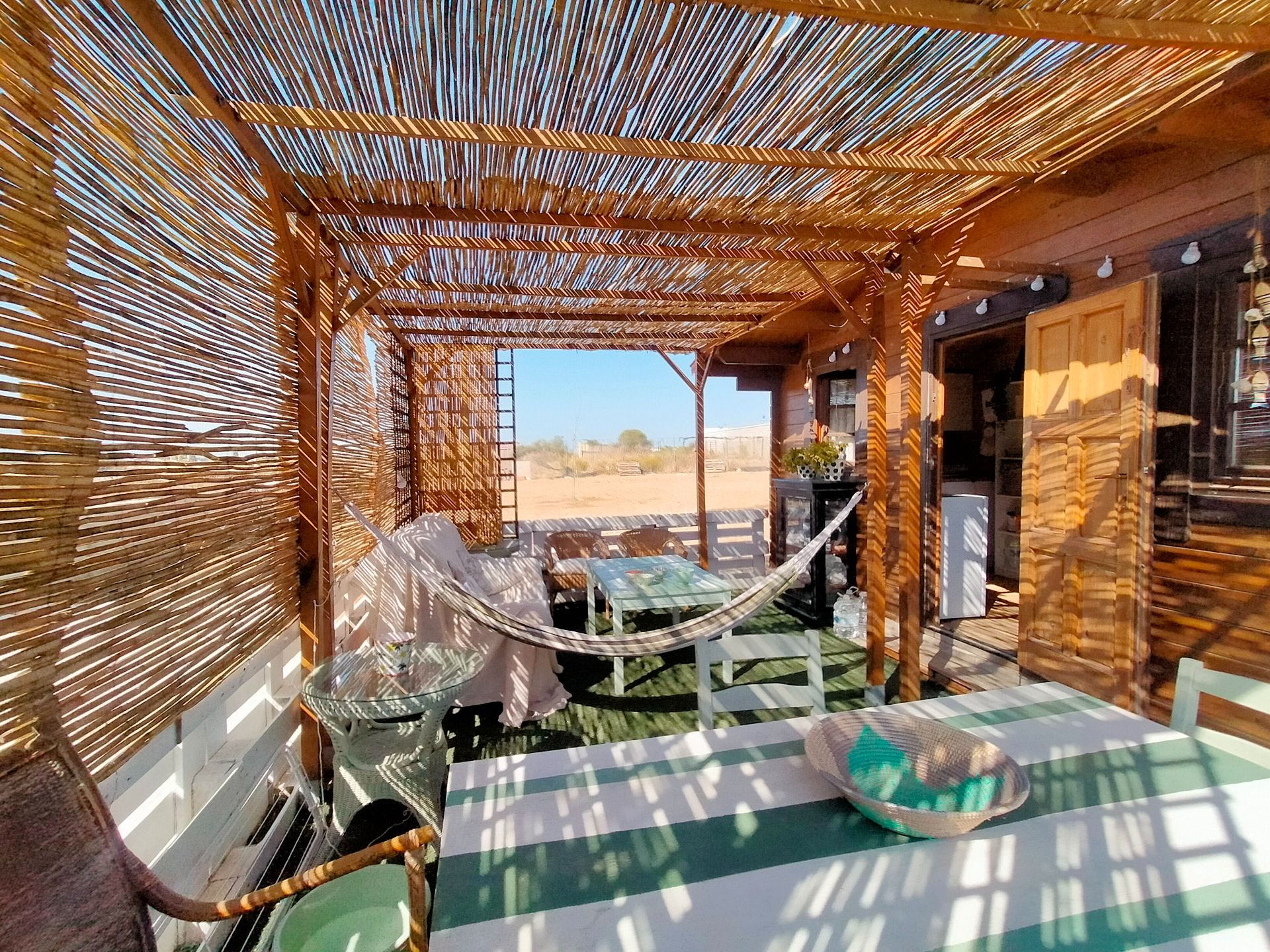 Terrassa de Finca rústica en venda en El Puerto de Santa María amb Aire condicionat, Jardí privat i Terrassa
