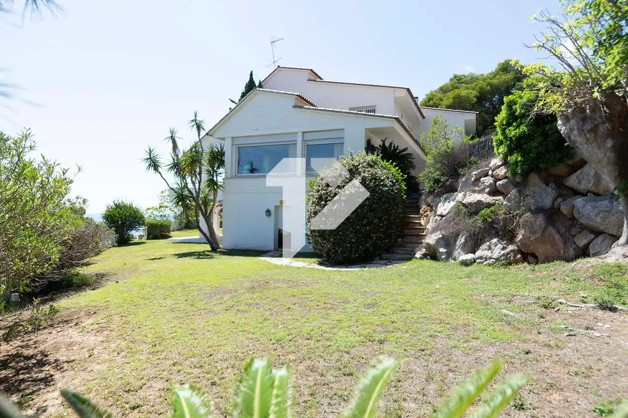 Garden of Houses for sale in Castelldefels  with Private garden, Terrace and Community pool