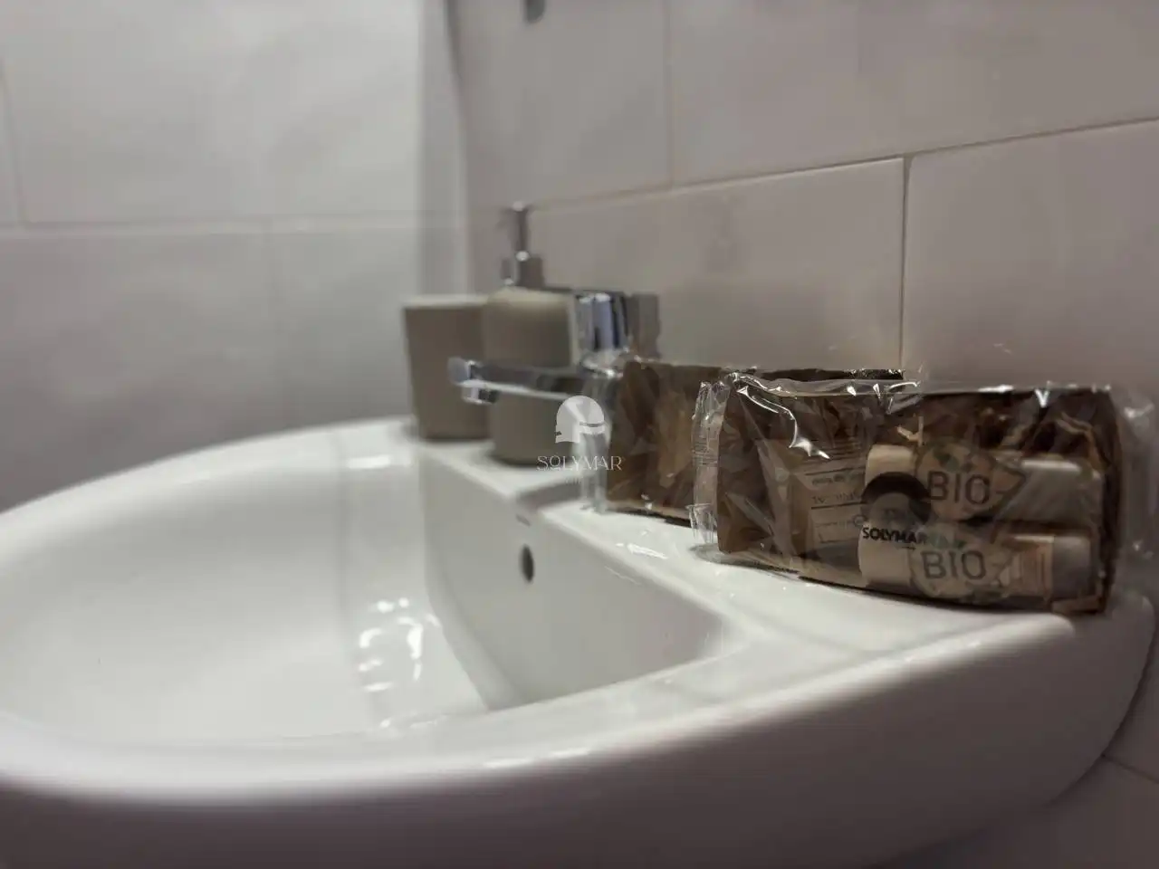 Badezimmer von Country house zur Miete in Vélez-Málaga mit Klimaanlage und Möbliert