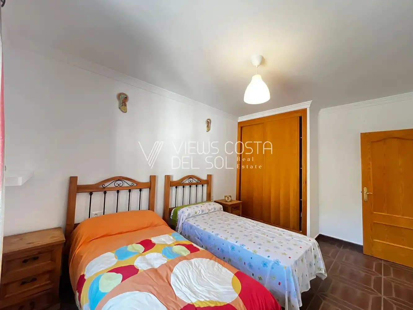 Dormitori de Casa o xalet de lloguer en Algarrobo amb Aire condicionat, Calefacció i Terrassa