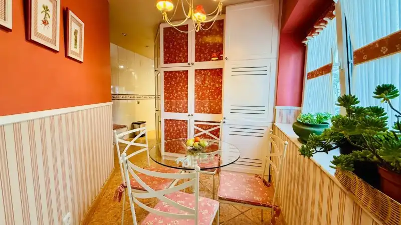 Dining room of Houses for sale in El Espinar  with Heating, Private garden and Terrace