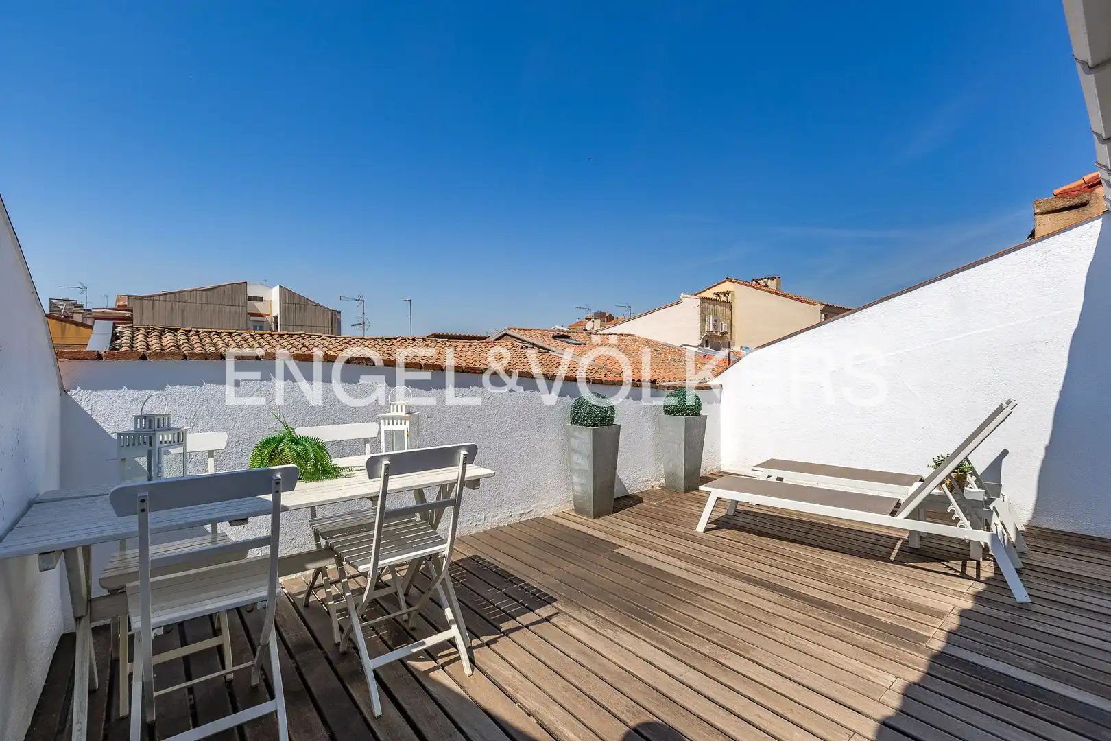 Terrace of Attic for sale in Sabadell  with Air Conditioner, Heating and Parquet flooring