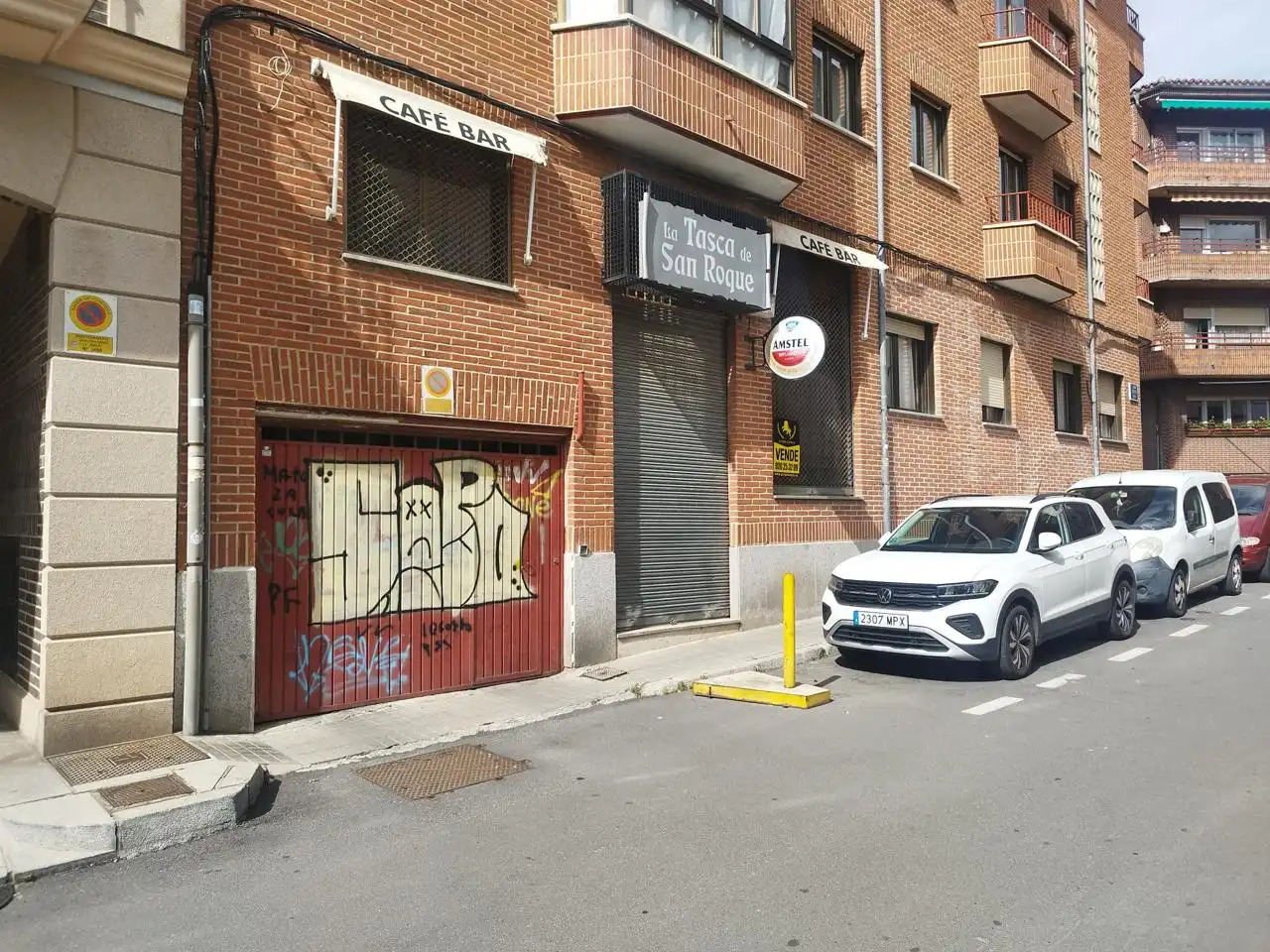 Vista exterior de Garatge en venda en Ávila