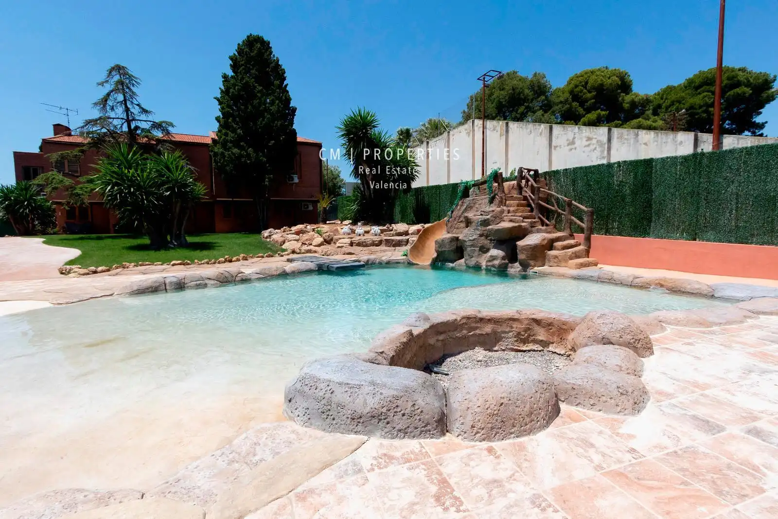 Jardín de Casa o chalet en venta en Paterna con Aire acondicionado, Calefacción y Piscina