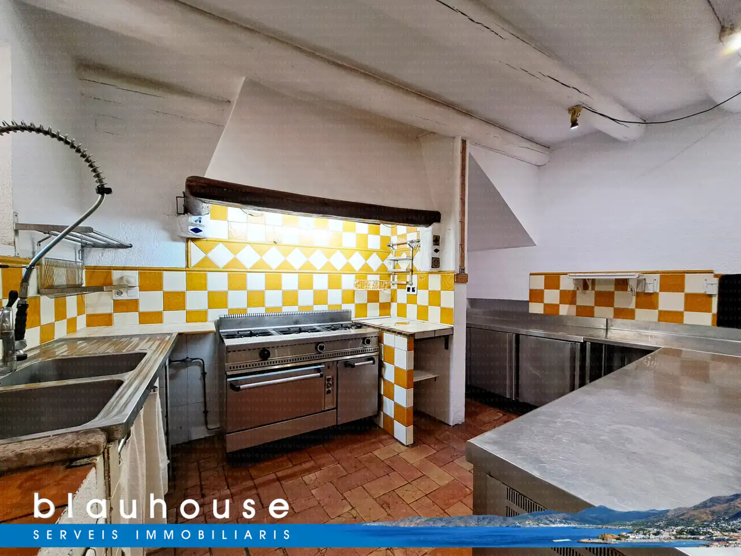 Cocina de Casa o chalet en venta en La Selva de Mar con Aire acondicionado, Calefacción y Terraza