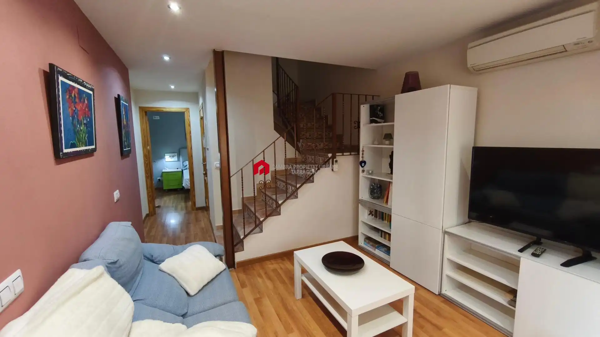 Living room of Houses for sale in Benifallet  with Air Conditioner, Private garden and Terrace