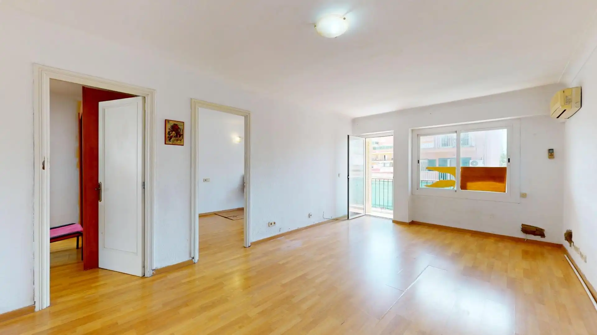 Sala d'estar de Pis en venda en  Palma de Mallorca amb Aire condicionat, Terrassa i Balcó
