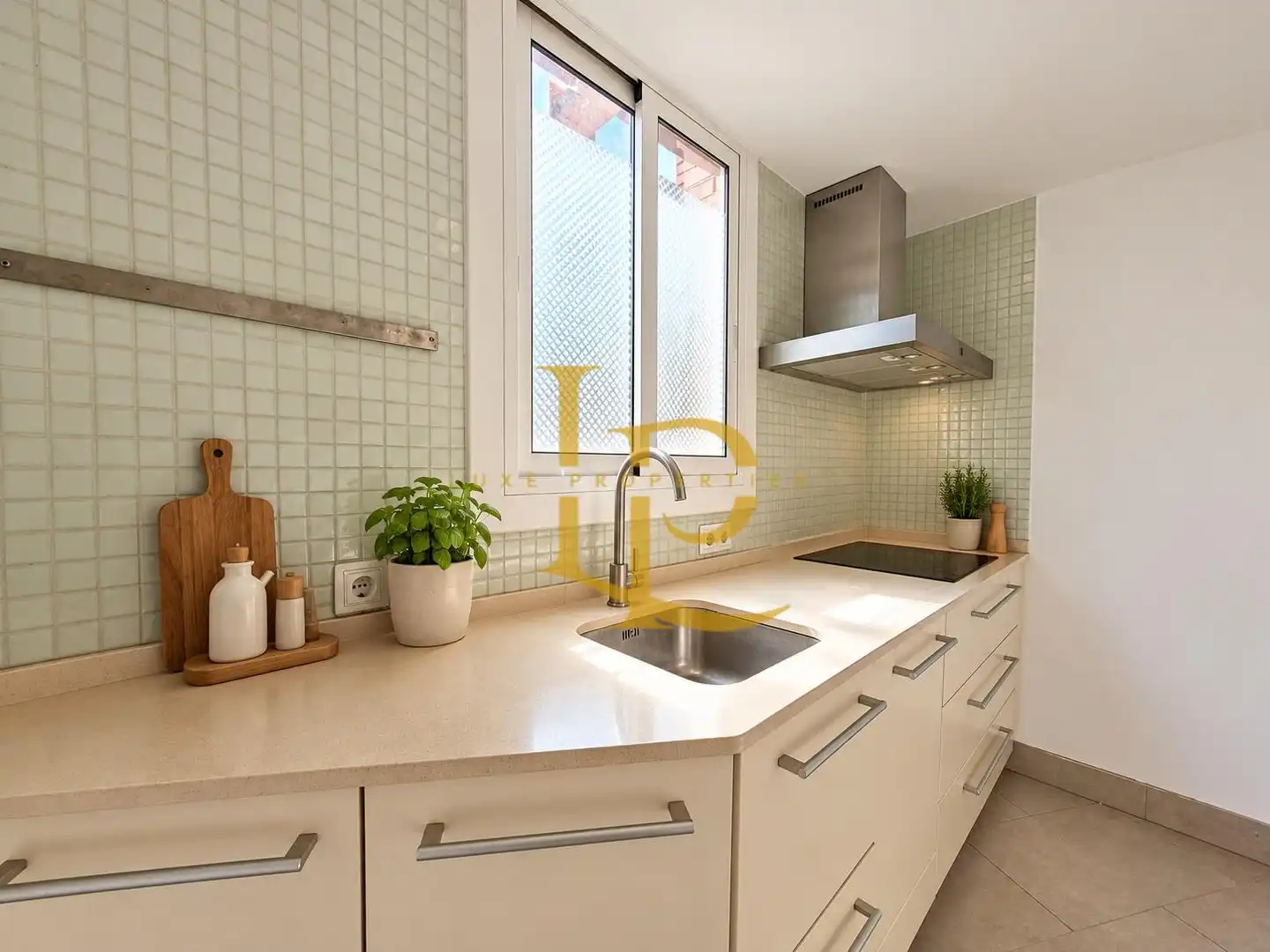 Kitchen of Flat for sale in Cerdanyola del Vallès  with Air Conditioner, Heating and Oven