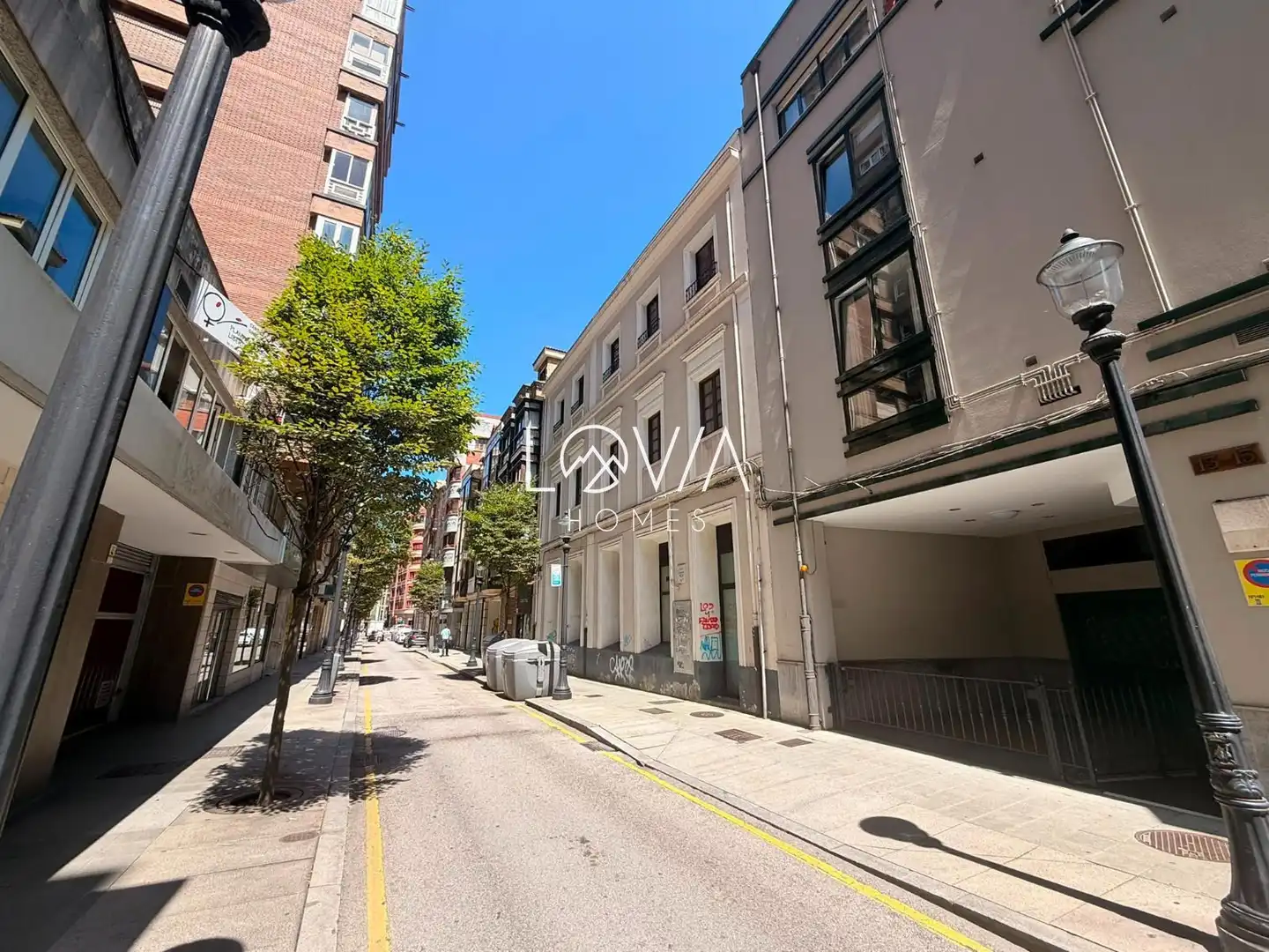 Vista exterior de Piso en venta en Gijón 