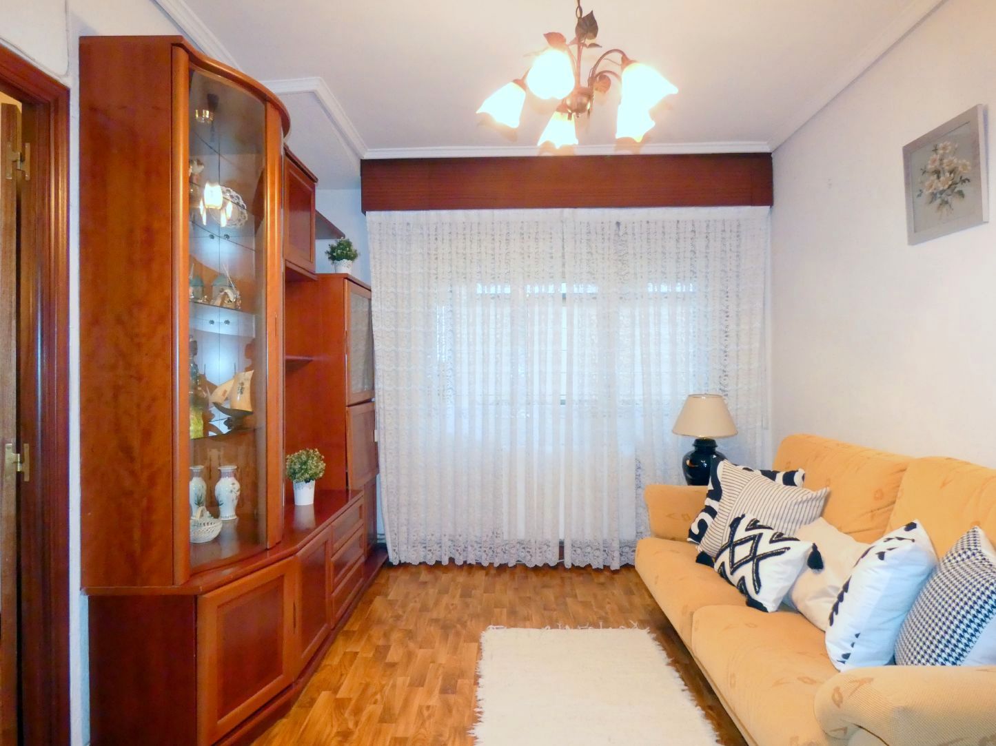 Bedroom of Flat for sale in Bilbao   with Heating, Furnished and Washing machine