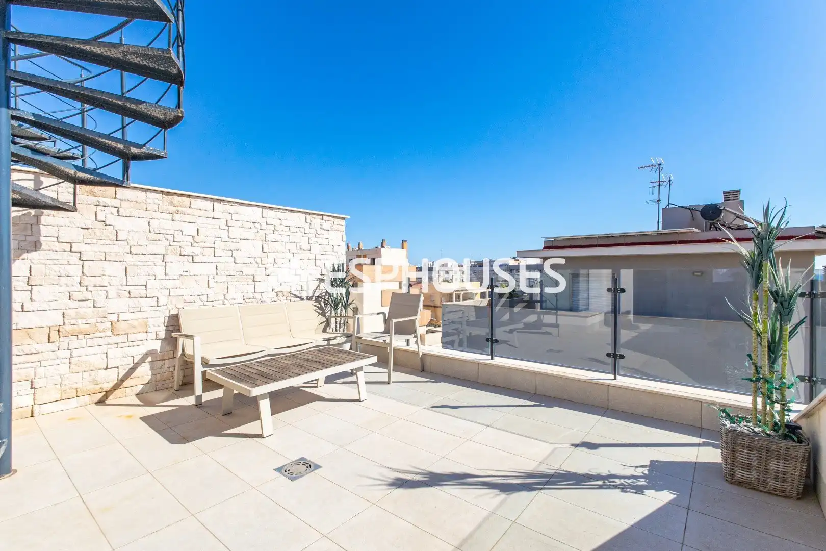 Terrassa de Casa adosada en venda en Los Secanos