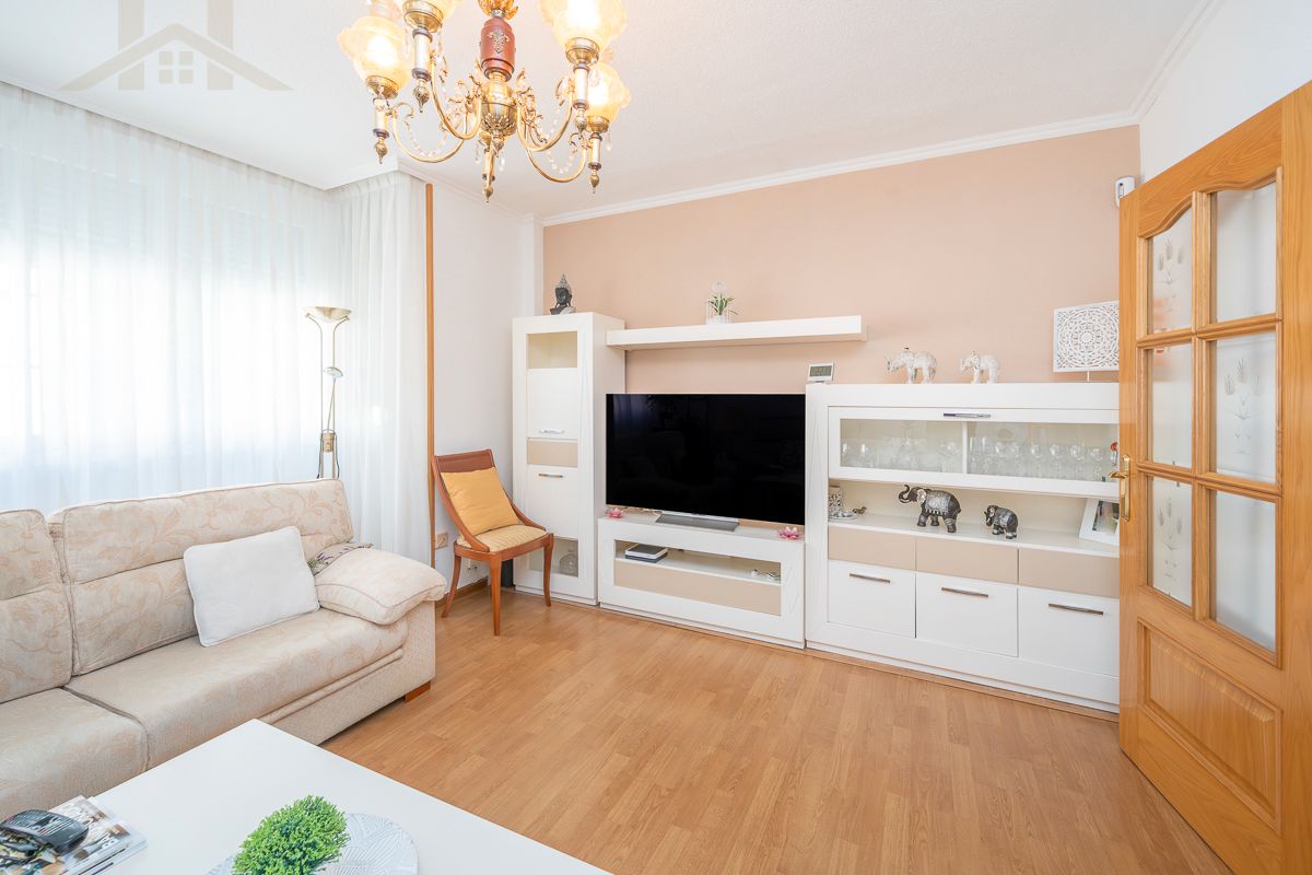 Sala d'estar de Pis en venda en Collado Villalba amb Calefacció i Terrassa