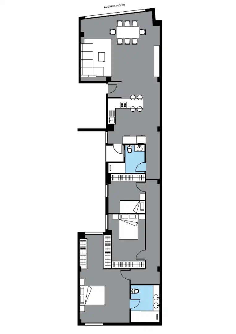Wohnung mit Aufzug zum Verkauf in Cariñena - Carinyena, imagen 3