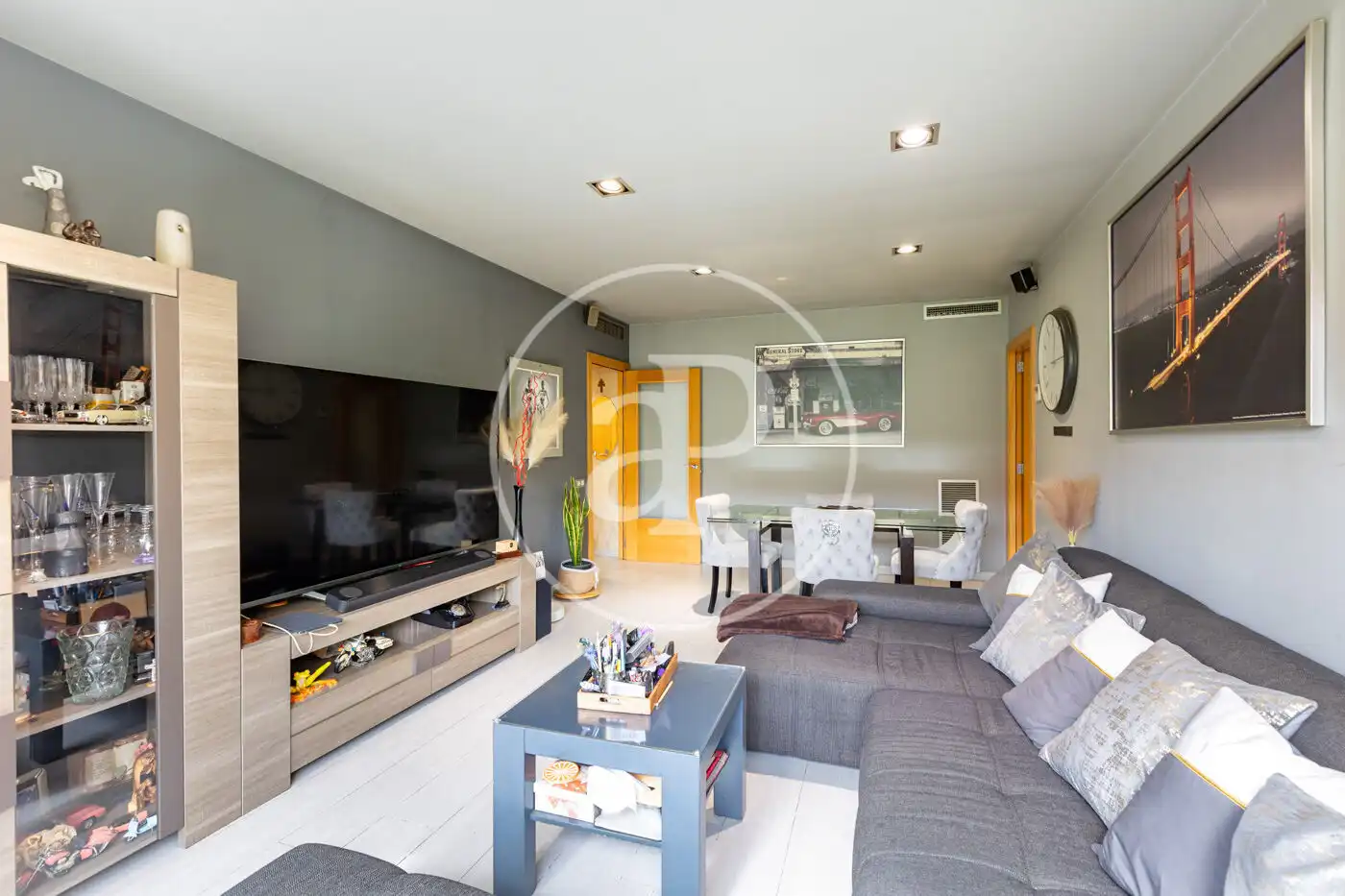 Living room of Flat for sale in Sant Martí