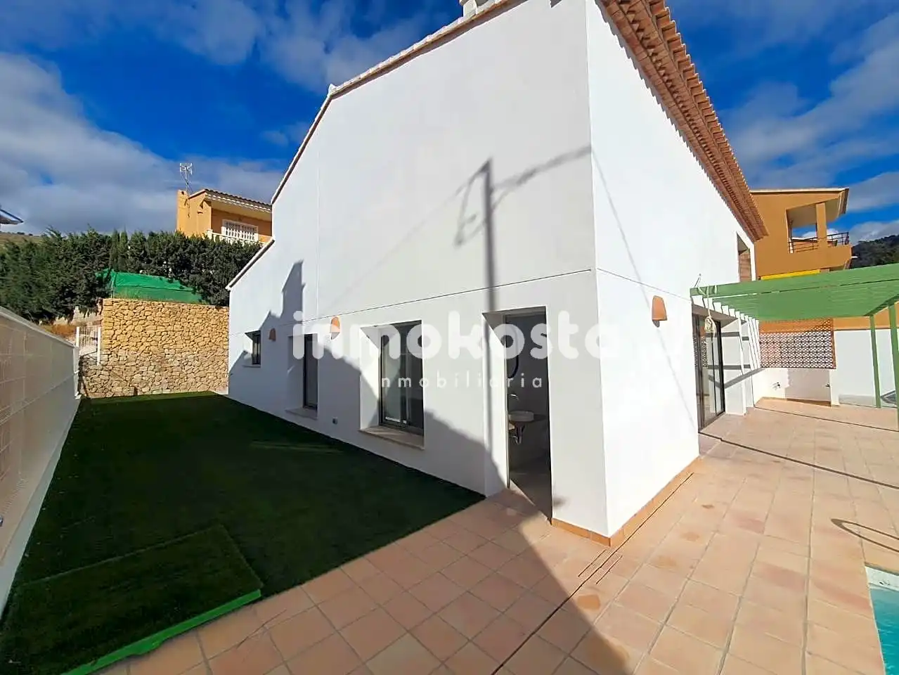 Vista exterior de Casa o chalet en venta en Orxeta con Terraza y Piscina