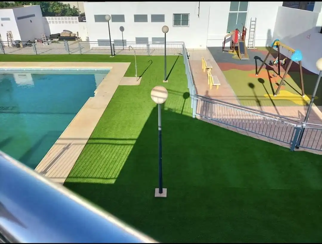 Piscina de Piso de alquiler en Roquetas de Mar con Aire acondicionado, Calefacción y Terraza