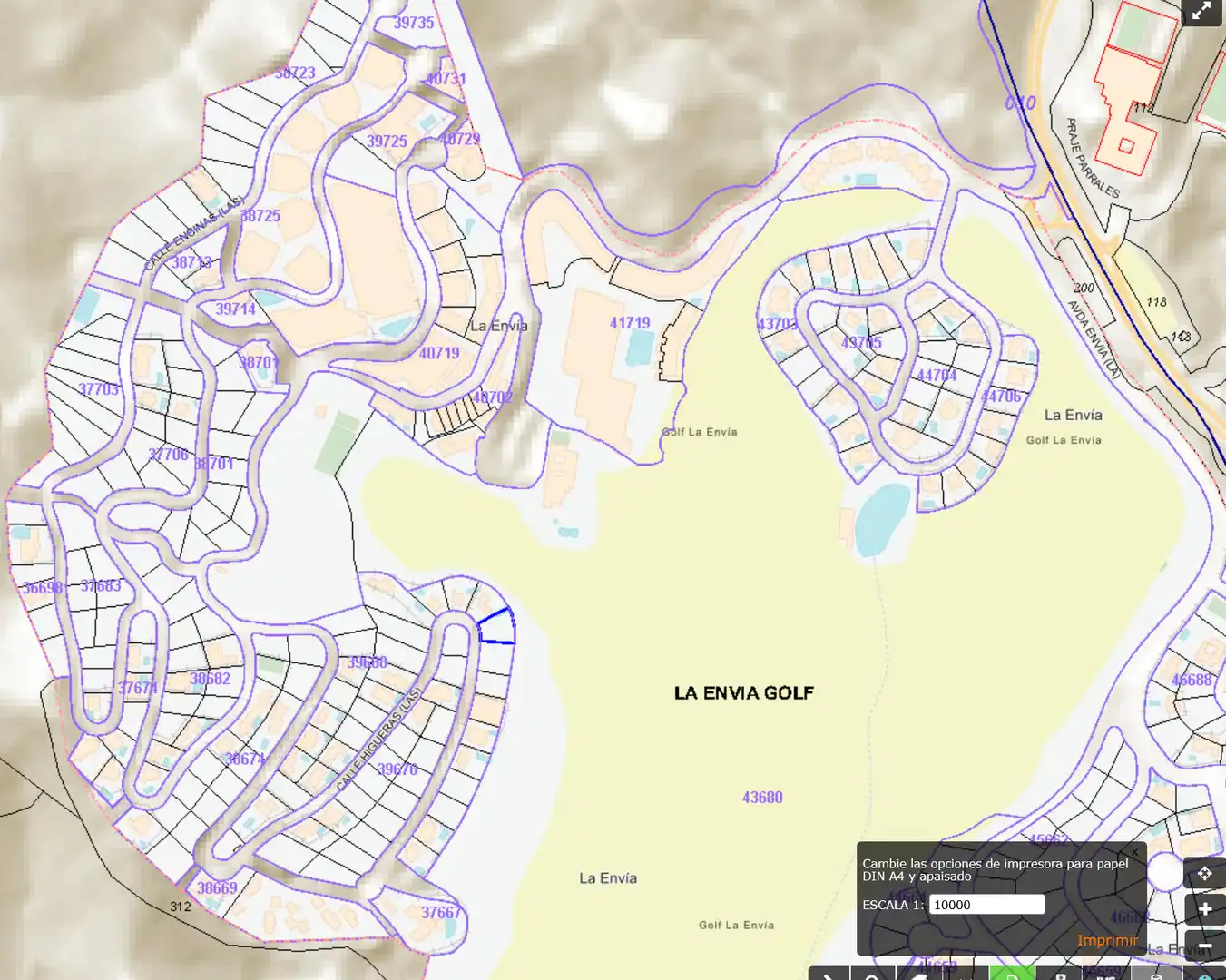 Terreno residencial en venta en Calle de las Higueras 24