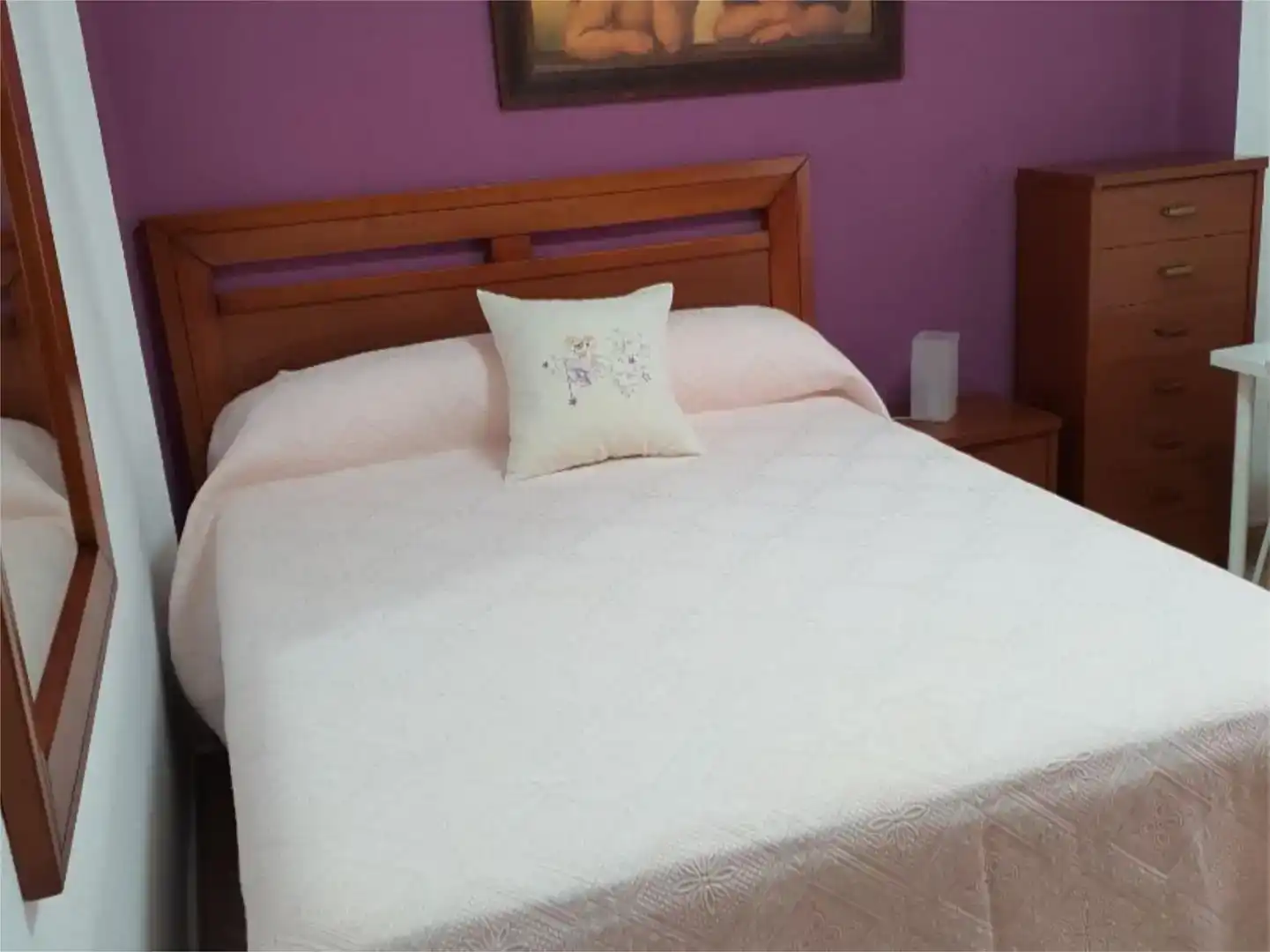 Bedroom of Flat for rent in Málaga Capital  with Air Conditioner