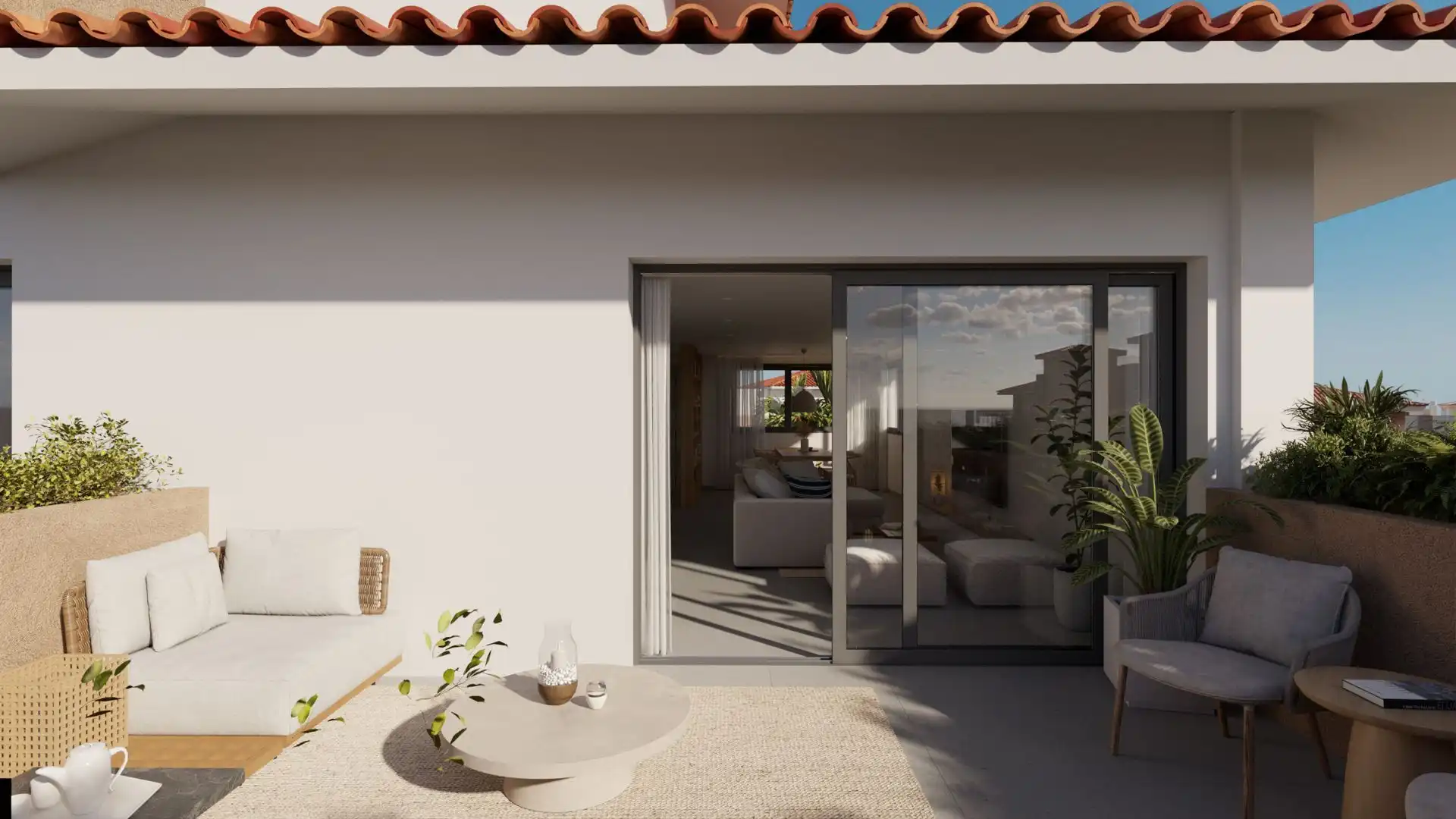 Terraza de Apartamento en venta en Golf del Sur - Amarilla Golf 