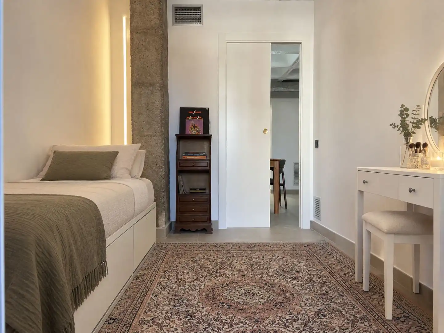 Bedroom of Flat for sale in Granollers  with Air Conditioner and Balcony