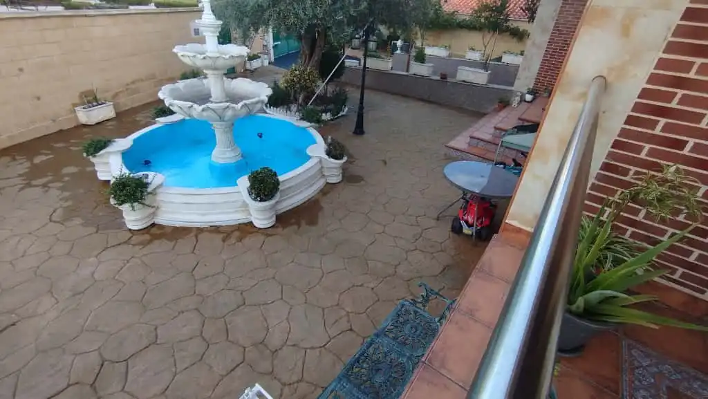 Terrassa de Casa o xalet en venda en Villamayor amb Calefacció, Jardí privat i Terrassa