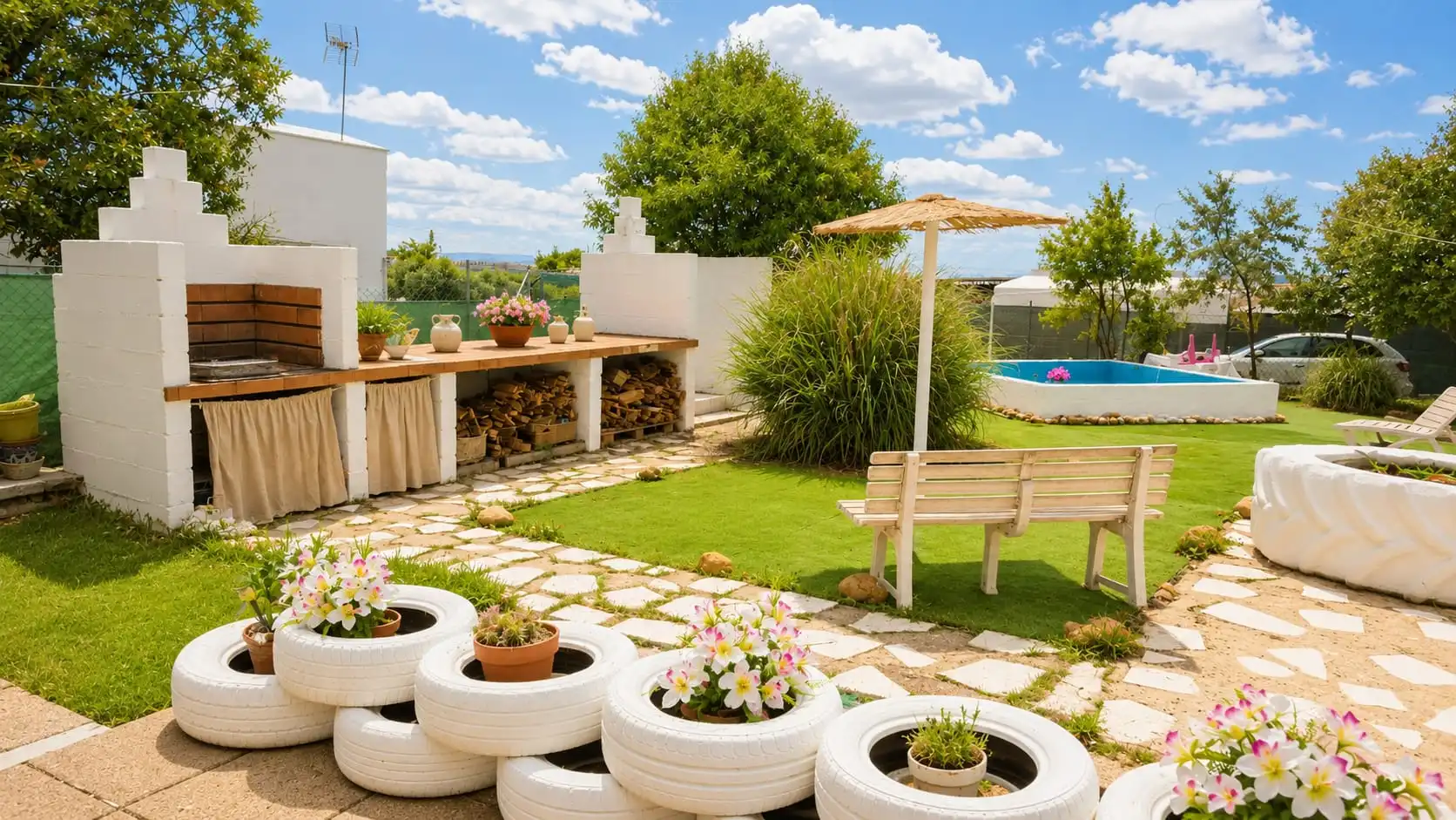 Casa rústica amb jardí en venda a Mejorada del Campo, imagen 7