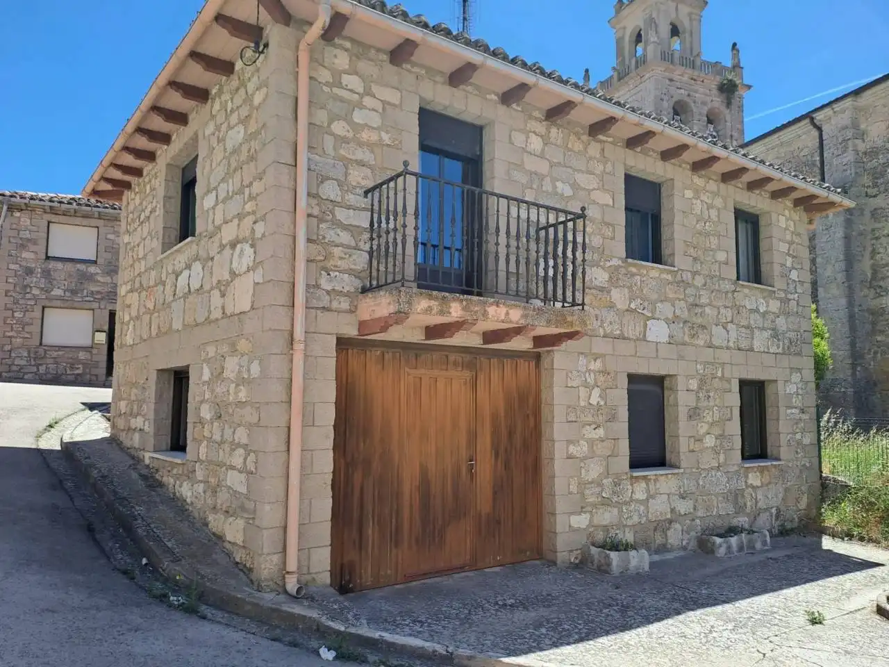 Vista exterior de Casa o chalet en venta en Las Quintanillas con Calefacción y Terraza