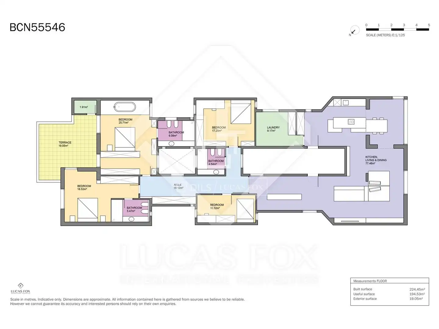 Piso en venta en Barcelona con Aire acondicionado, Calefacción y Terraza