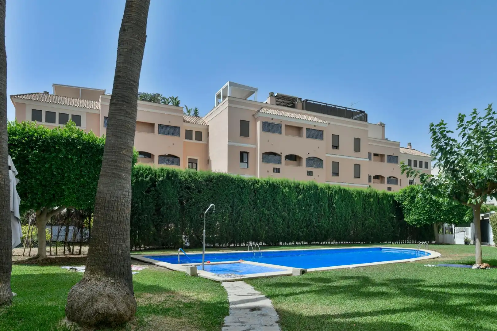 Piscina de Pis en venda en  Palma de Mallorca amb Aire condicionat, Balcó i Piscina comunitària