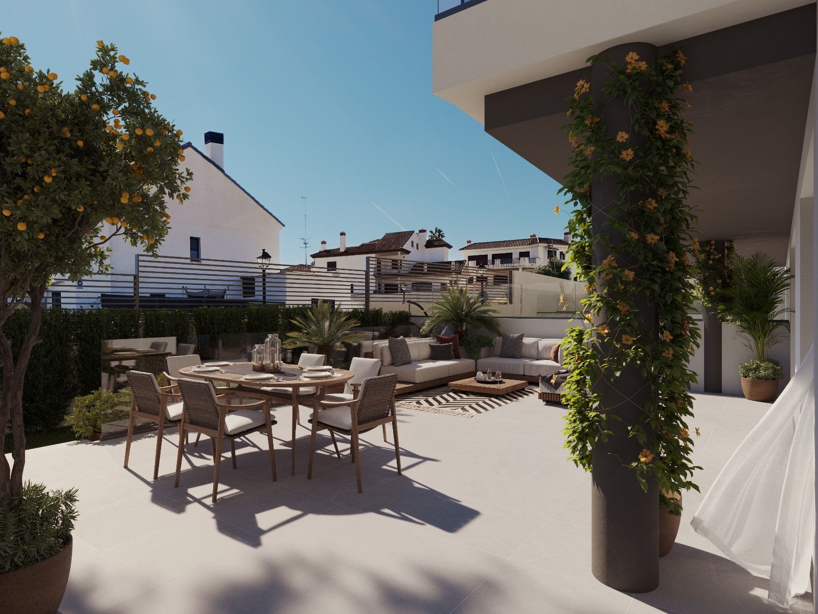 Terrassa de Planta baixa en venda en Fuengirola amb Aire condicionat, Jardí privat i Terrassa