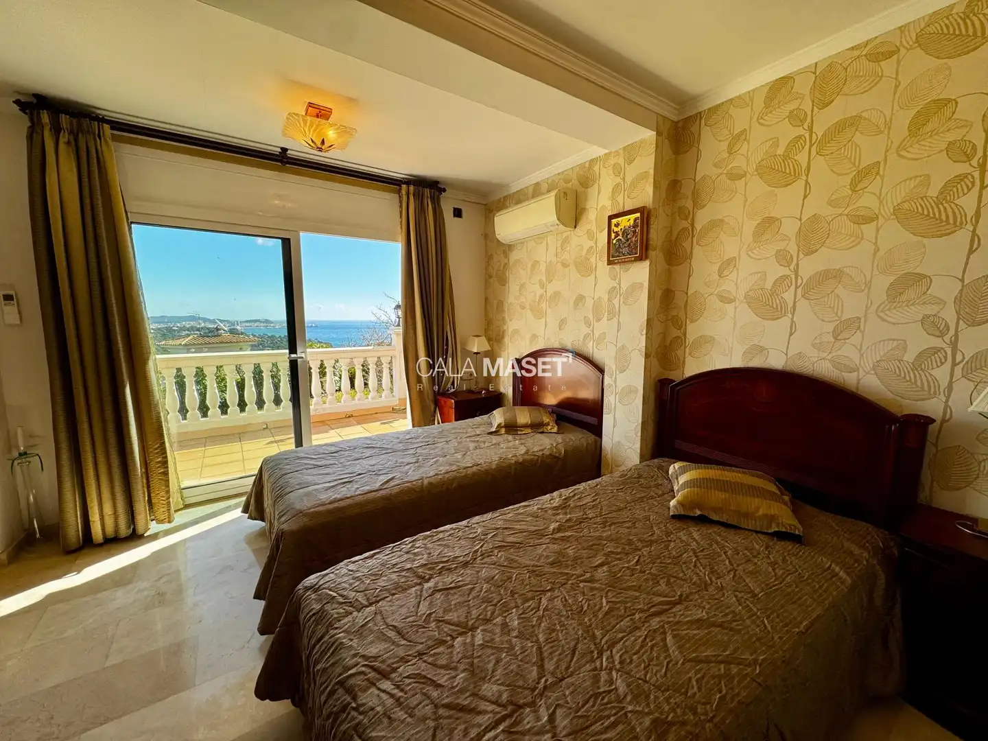 Schlafzimmer von Haus oder Chalet zum Verkauf in Calonge i Sant Antoni mit Heizung, Privatgarten und Terrasse