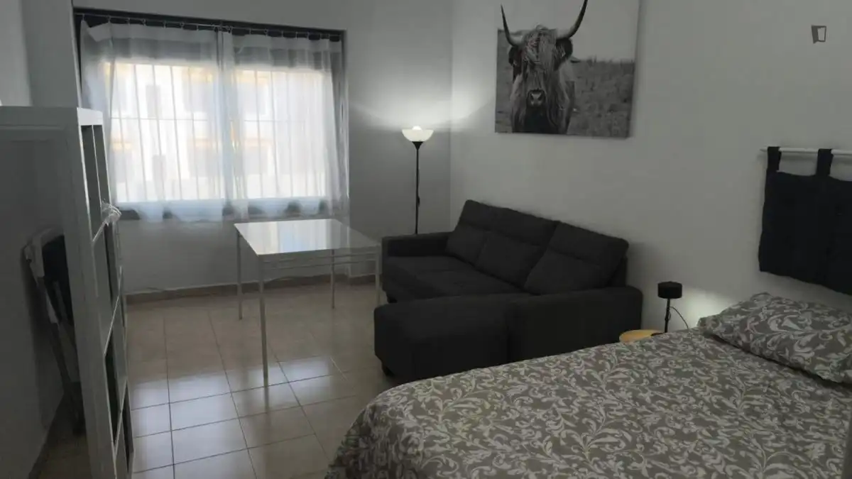 Bedroom of Study for rent in Sevilla  with Air Conditioner, Heating and Furnished