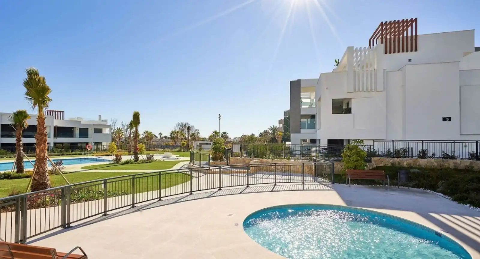 Piscina de Apartamento en venta en Mazarrón con Aire acondicionado, Terraza y Trastero
