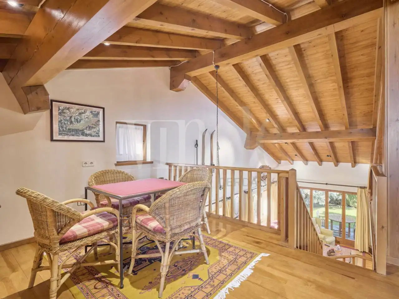 Menjador de Casa o xalet en venda en Fontanals de Cerdanya amb Calefacció, Jardí privat i Parquet