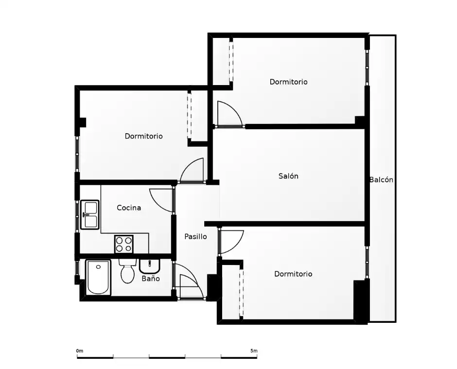 Piso en venta en Almería