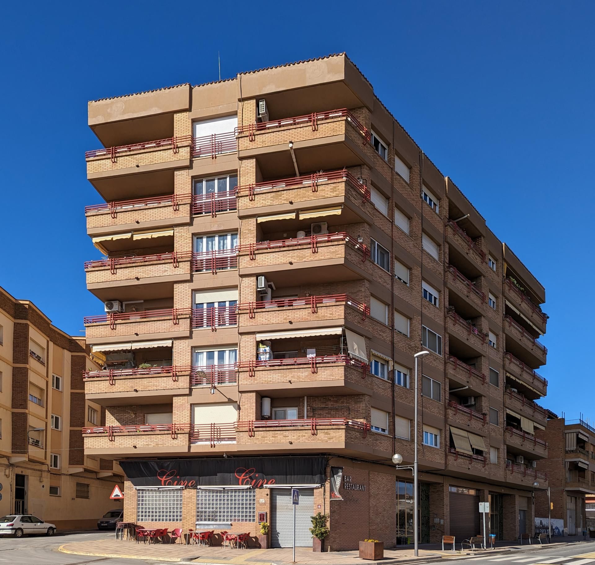 Vista exterior de Pis en venda en Almenar amb Calefacció, Traster i Balcó