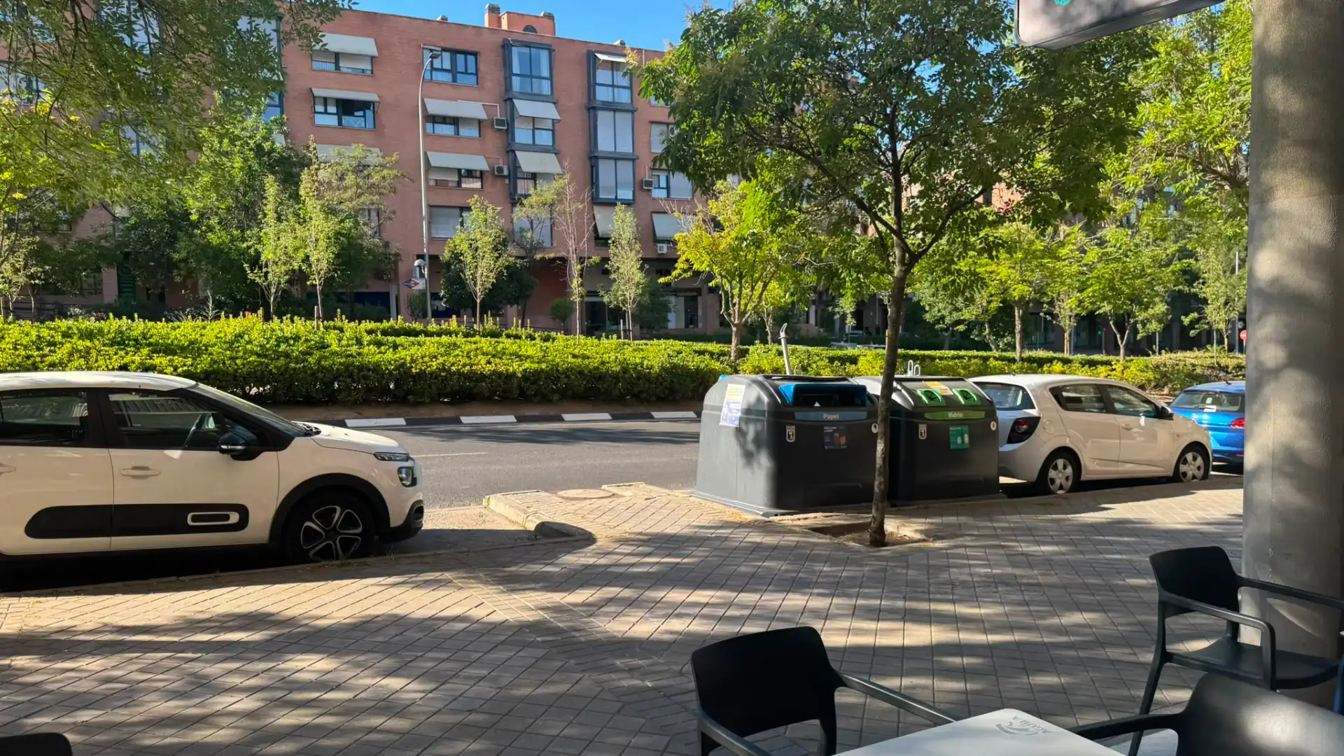 Außenansicht von Geschaftsraum zur Miete in Madrid mit Klimaanlage, Heizung und Terrasse