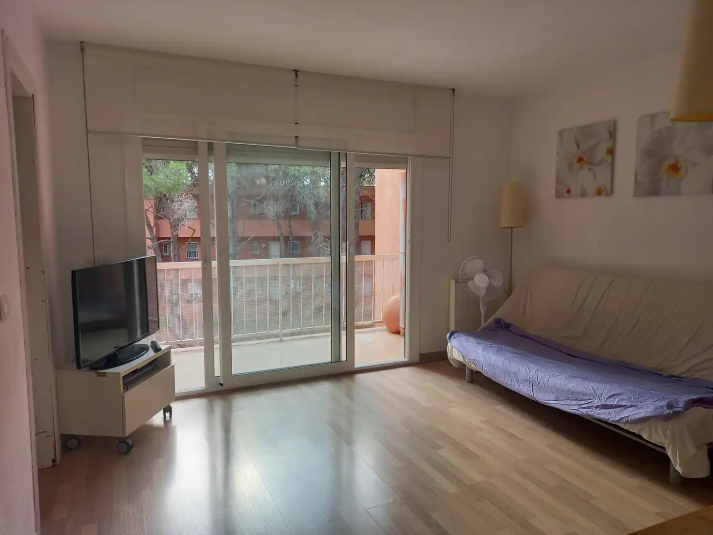 Sala de estar de Apartamento en venta en Pals con Calefacción, Parquet y Terraza